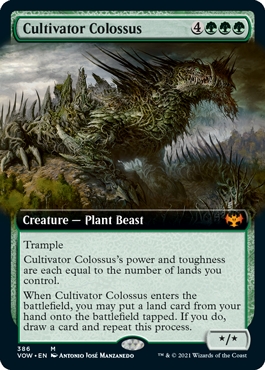Cultivator Colossus Innistrad- Crimson Vow Bordless